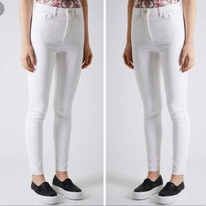 SALE 💕 Topshop White Jamie Jeans NWT